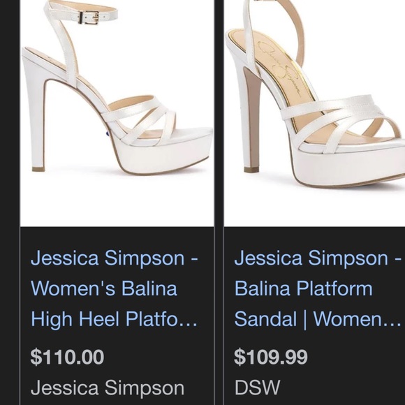 BNWT Jessica Simpson Balina platform heels in Lux velvet with embellishments - Picture 7 of 9